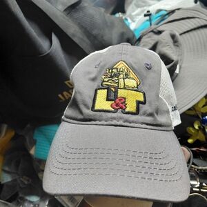 Gray and Yellow Mesh Cap